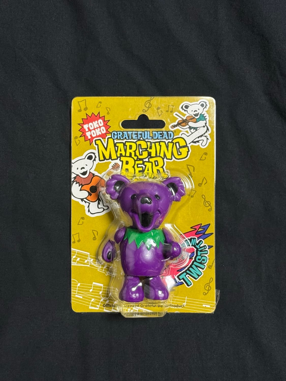 Grateful dead bear 그레이트풀데드베어 태엽 피규어 상품이미지1