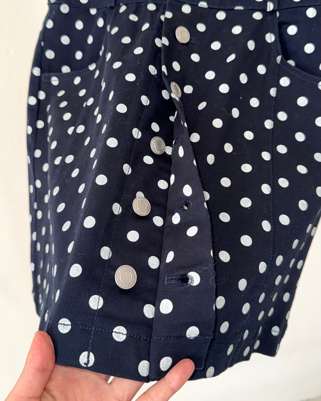 빈티지 도트 스커트 상품이미지4