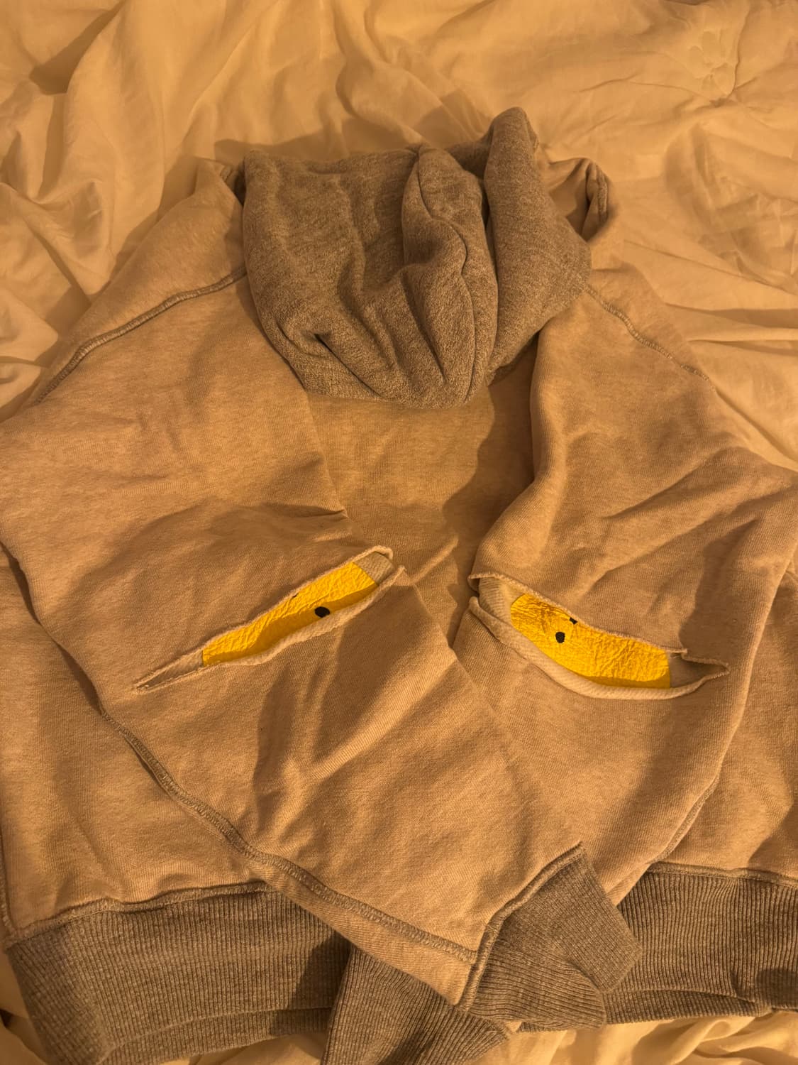 캐피탈 스마일 후드 상품이미지1