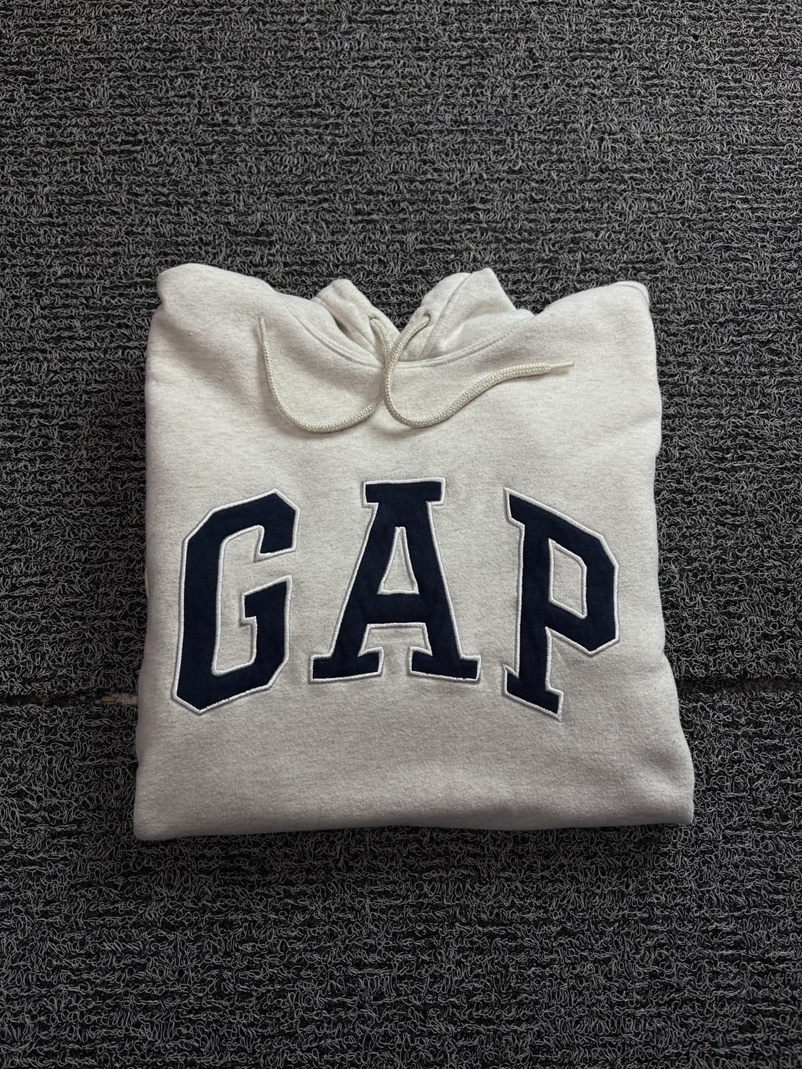 갭 빅로고 미니멀 후디 멜란지 1679 상품이미지1
