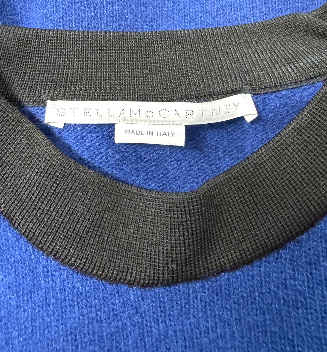 STELLA McCARTNEY 스텔라 맥카트니 V패턴 블루 캐시미어 스웨 상품이미지6