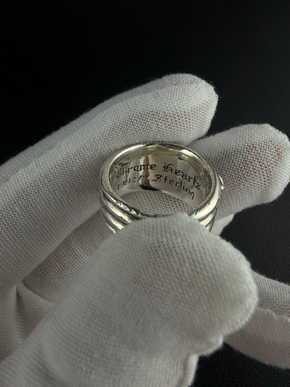 크롬하츠 대거링 파베블랙다이아 에프터 국내17호 상품이미지4