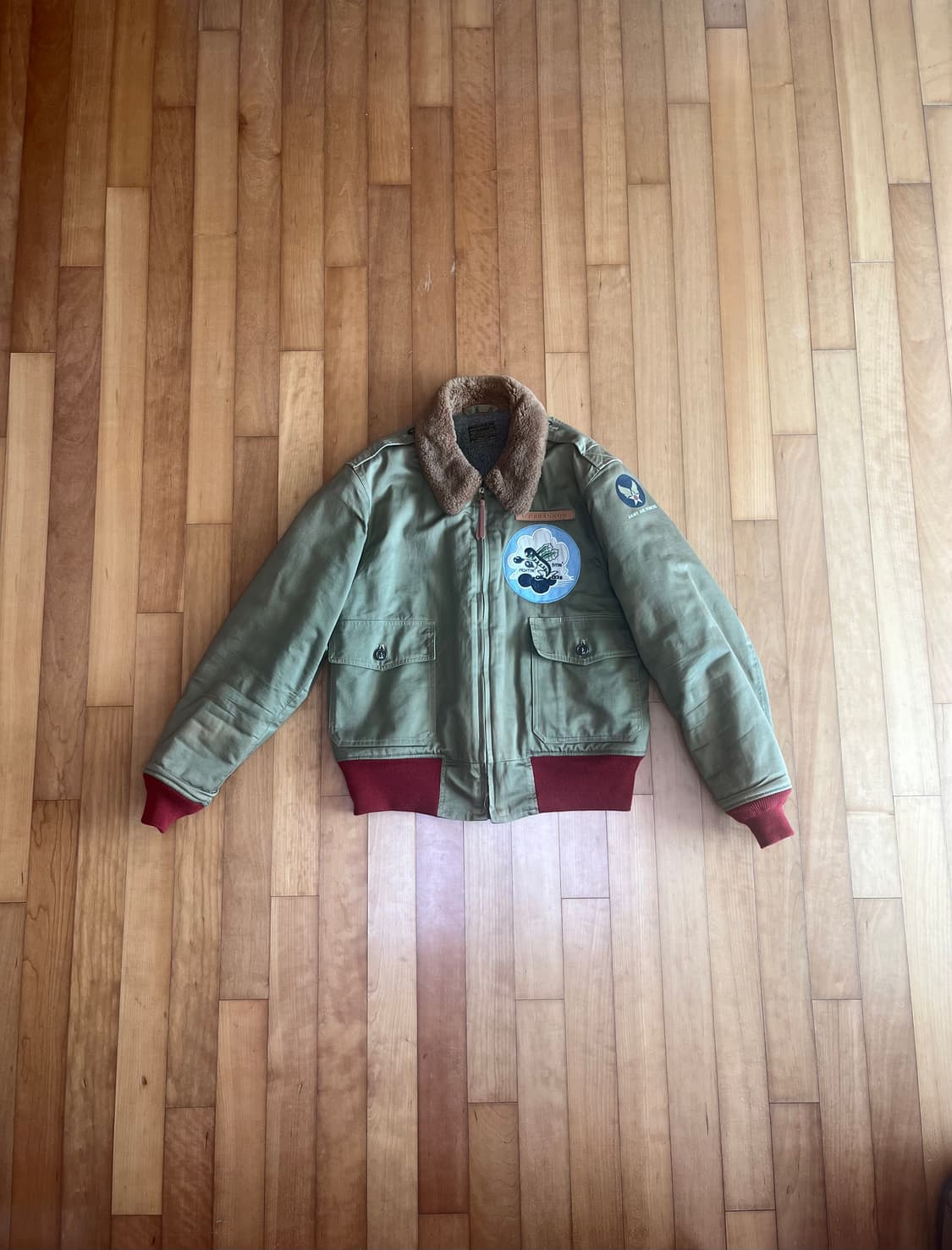 버즈릭슨 B-10 자켓 369th BOMB SQ 40 상품이미지1