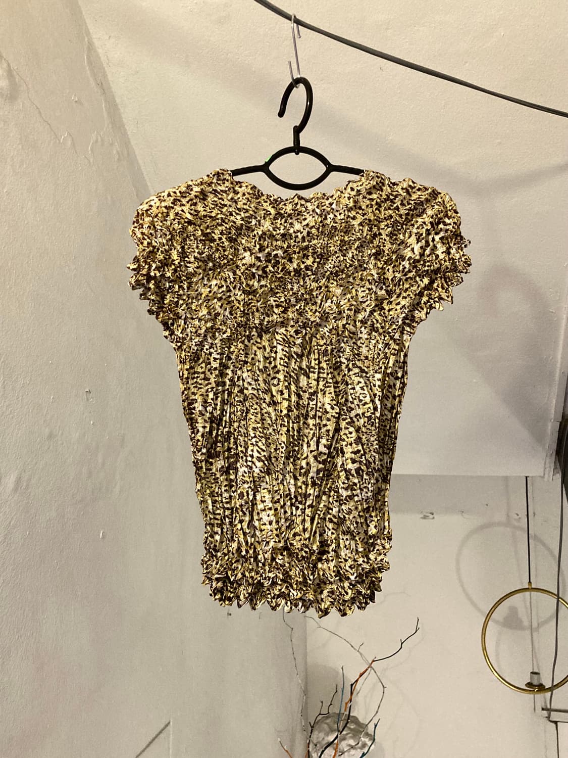 y2k 오글뽀글 레이어드 탑 상품이미지5