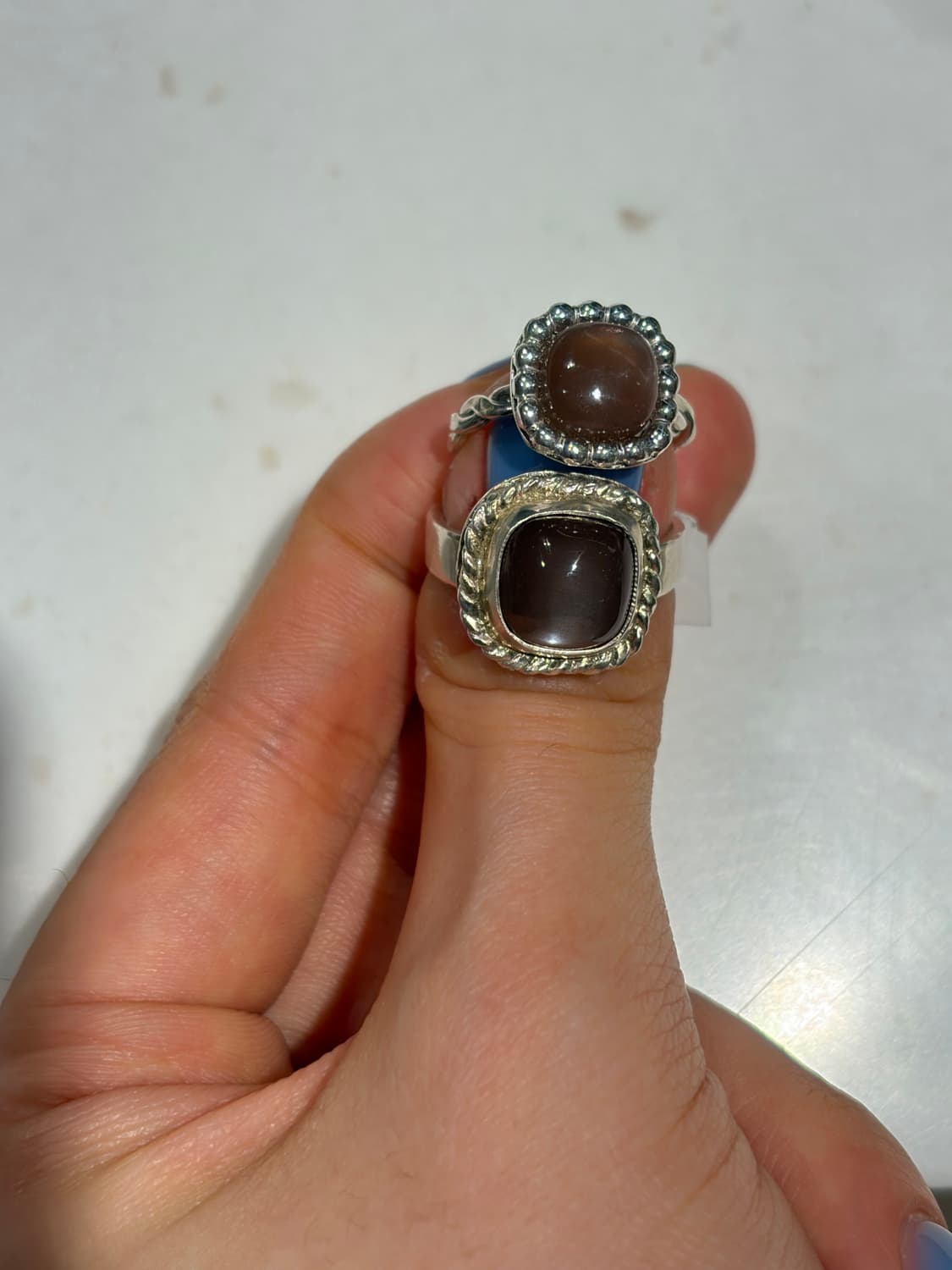 Stone ring/ 모카쿼츠 상품이미지5