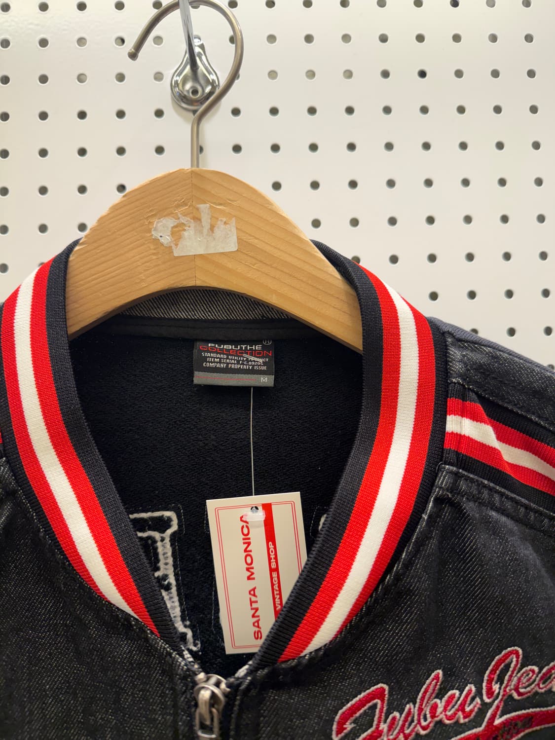 후부 올드스쿨 빅로고 패치워크 자켓 U371 상품이미지5