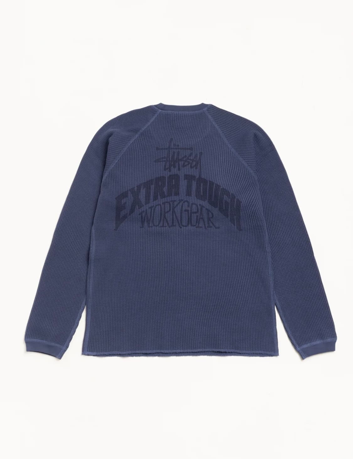 새상품) 스투시 래글런 써말 와플 롱슬리브 네이비 상품이미지1