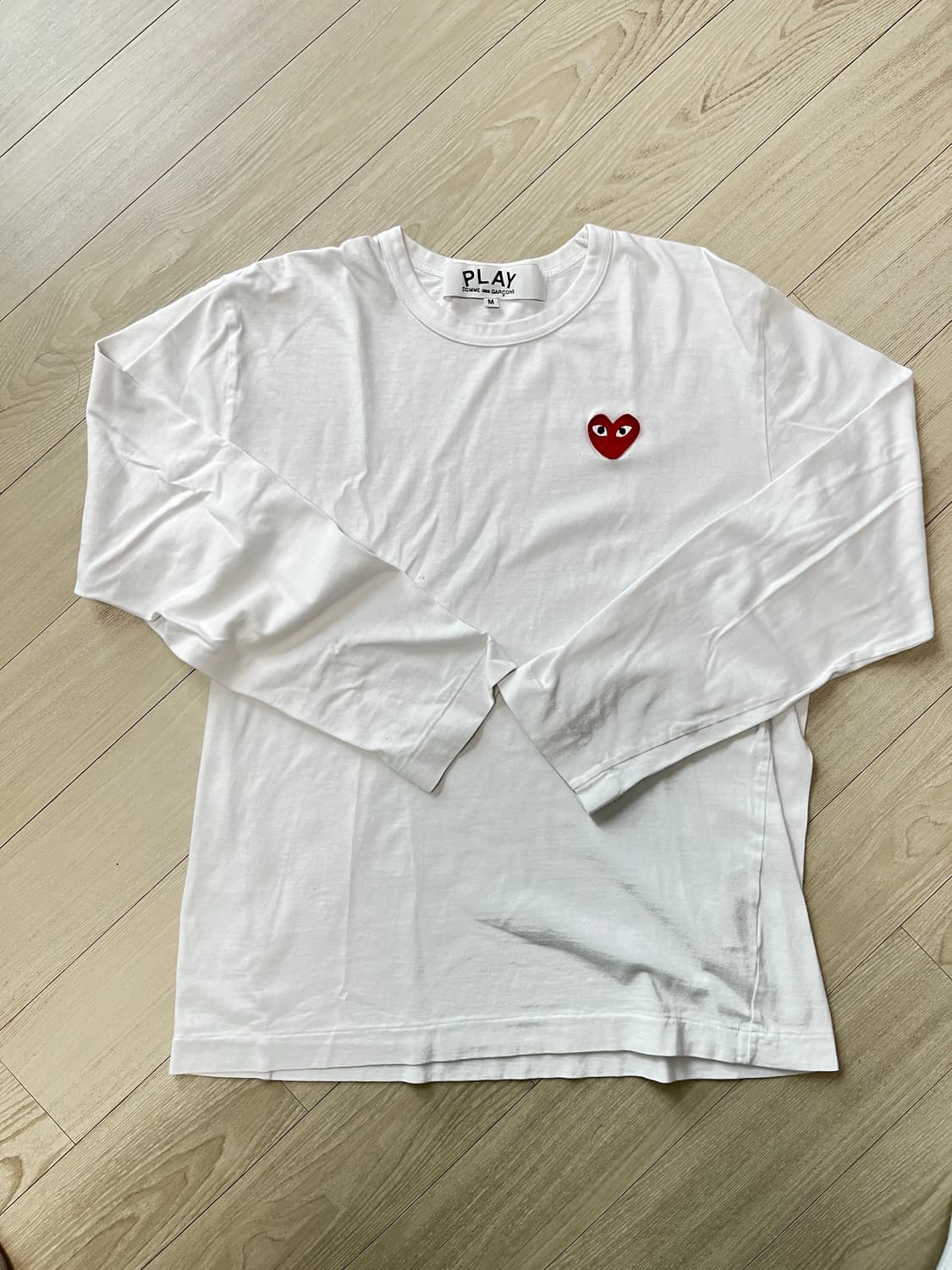 꼼데가르송 롱슬리브 급처 상품이미지1