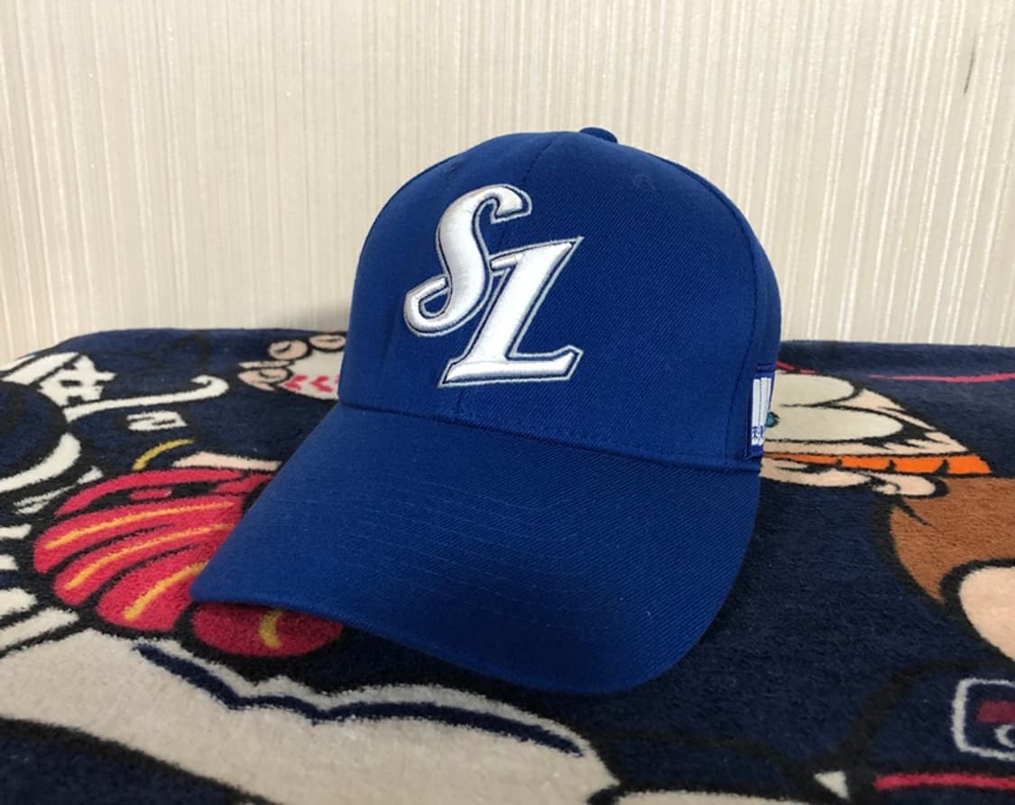 KBO 삼성라이온즈X빈폴아웃도어 모자/캡 56cm 플렉스핏 상품이미지1