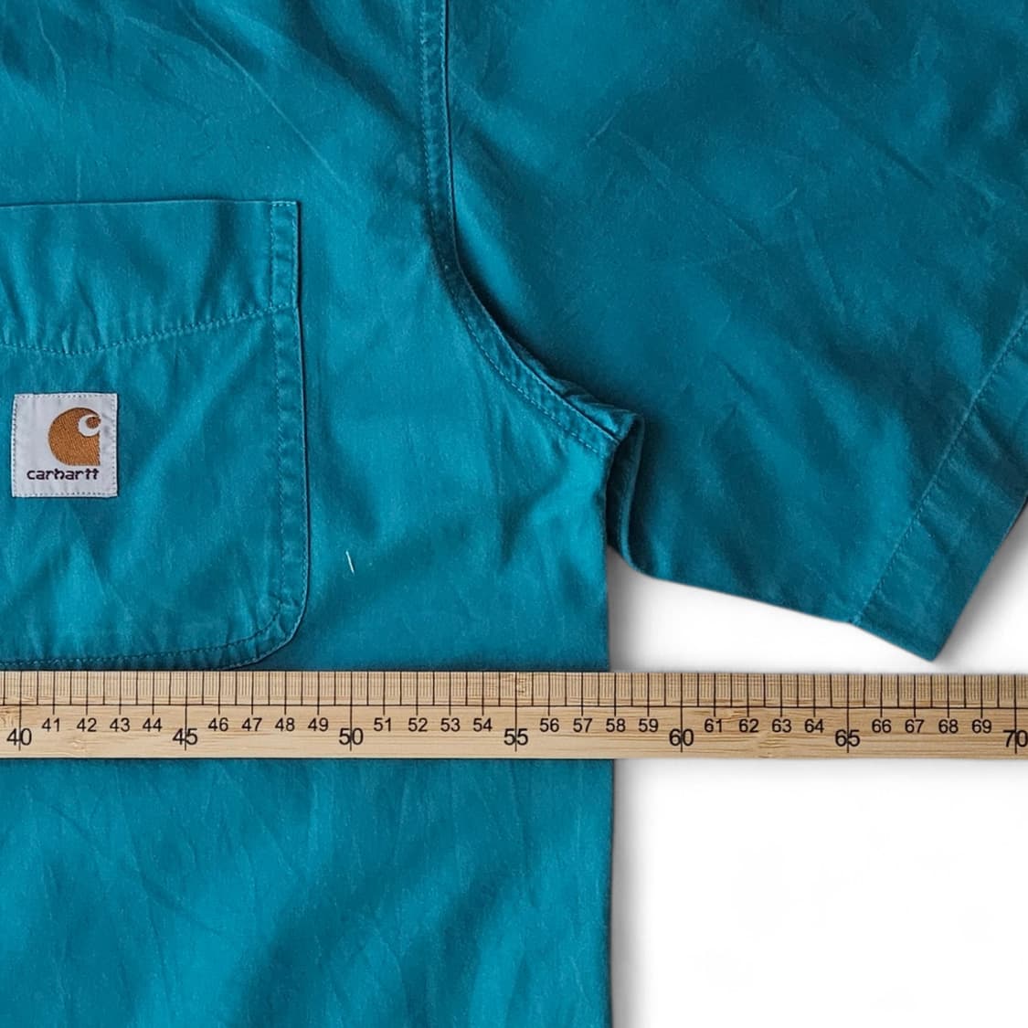 칼하트 면 오버핏 반팔셔츠 M 상품이미지6