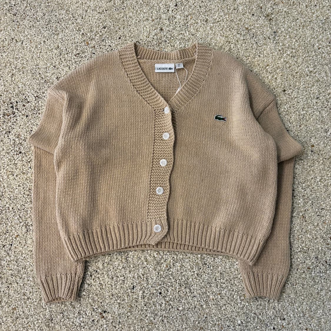 라코스테 긴팔 가디건⭐️756 상품이미지1