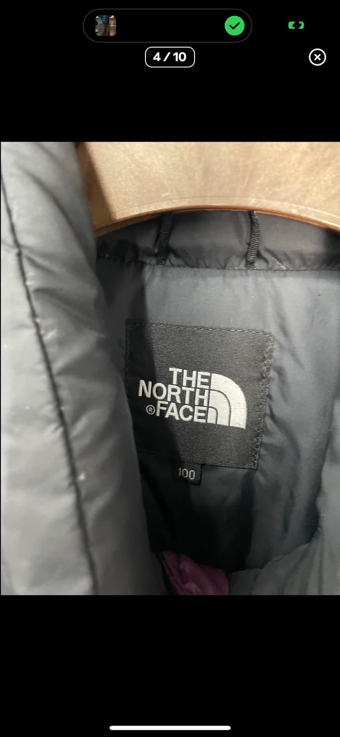 노스페이스 700 구형 눕시 퍼플 구스패딩 A3315 상품이미지4