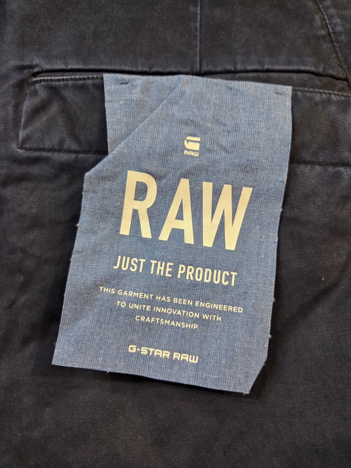 G-Star RAW 네이비 반바지(34)남여공용 상품이미지5