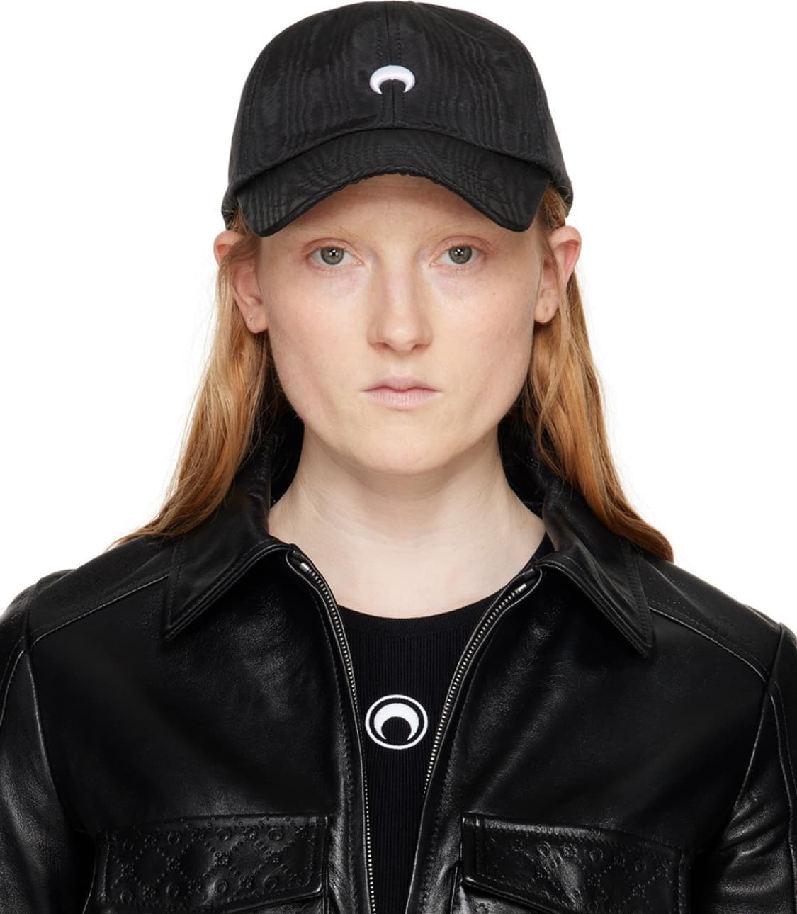 마린세르 문 로고 베이스볼 캡 남녀공용 상품이미지3