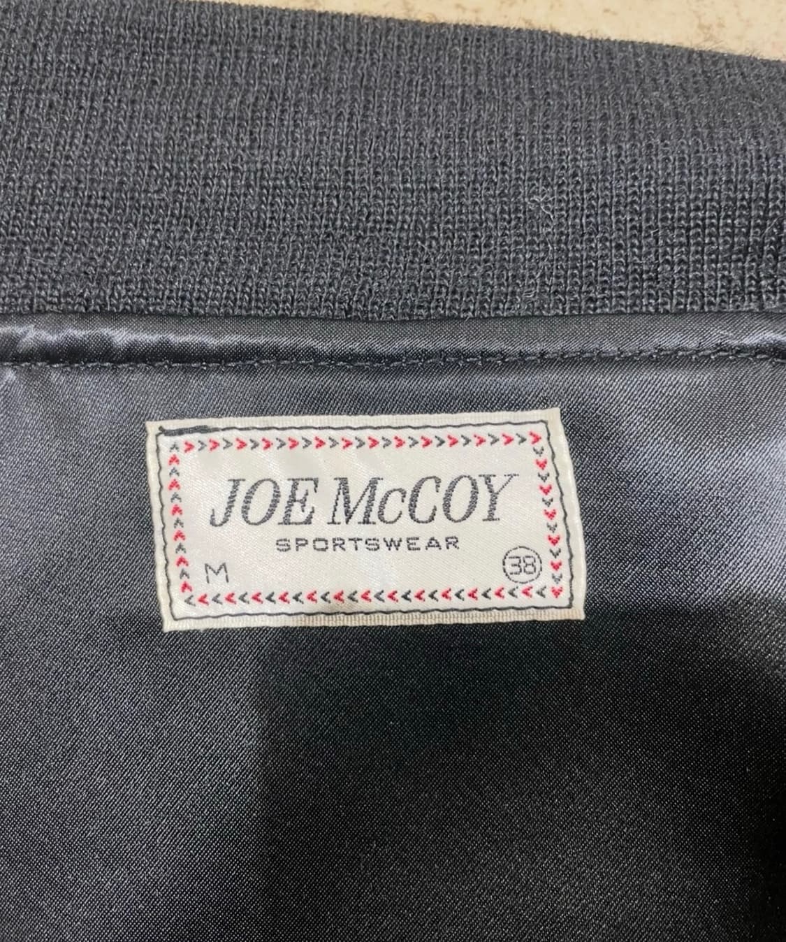 Joe mccoy car club wool jacket M사이즈 상품이미지4