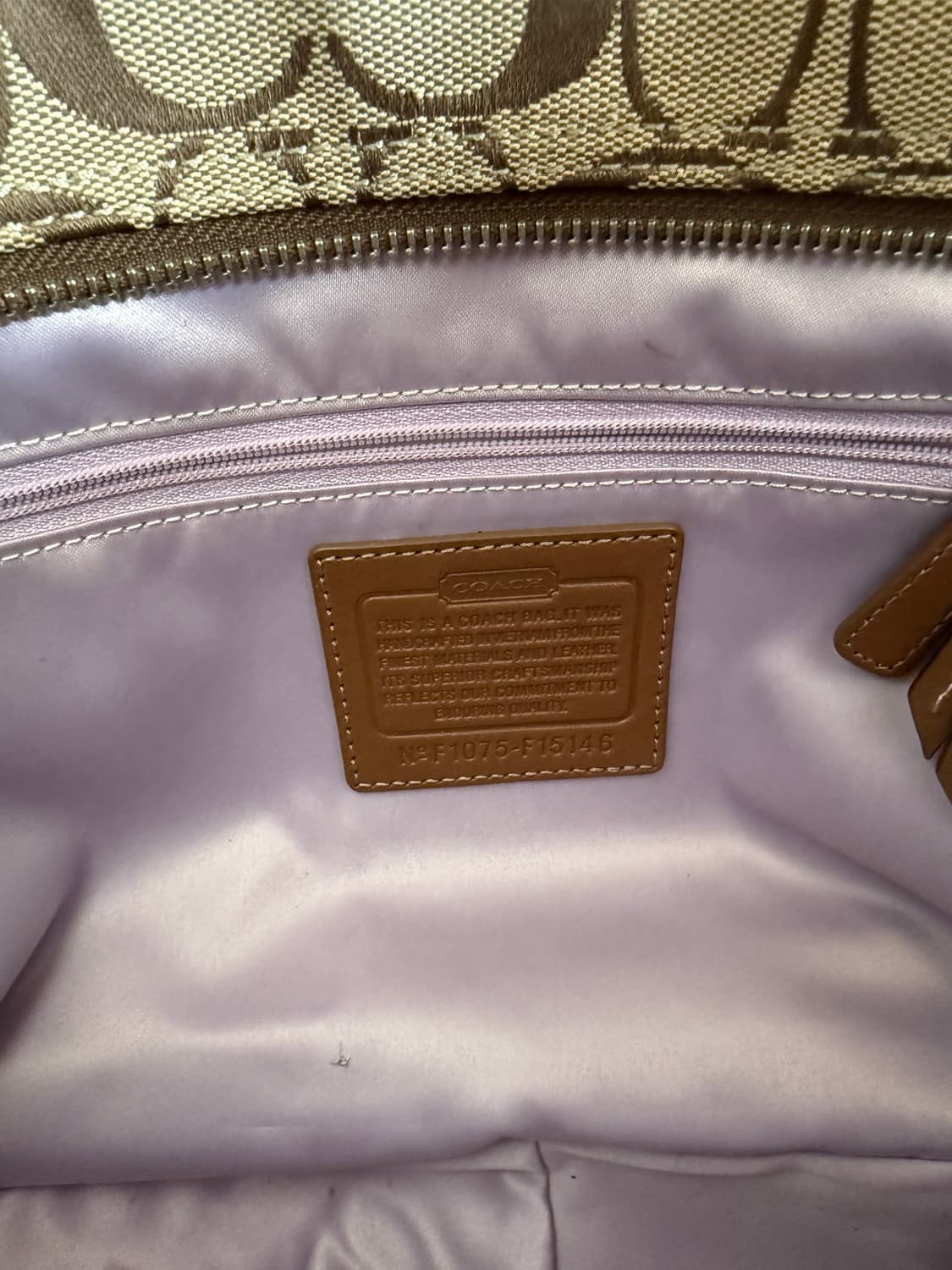 코치(COACH) 모노그램 숄더백 상품이미지9