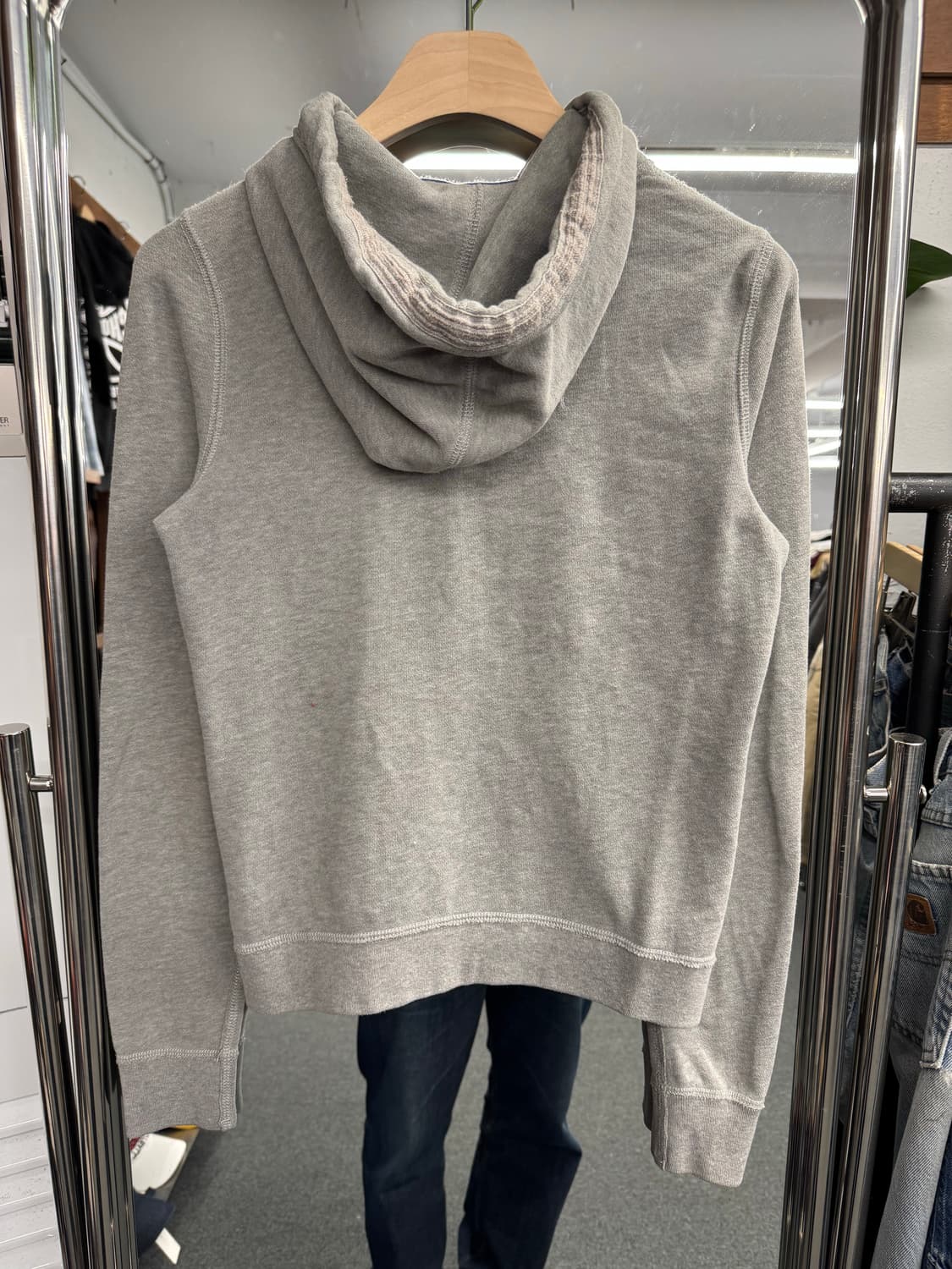 아베크롬비 빈티지 여성 그레이 후드집업 상품이미지4