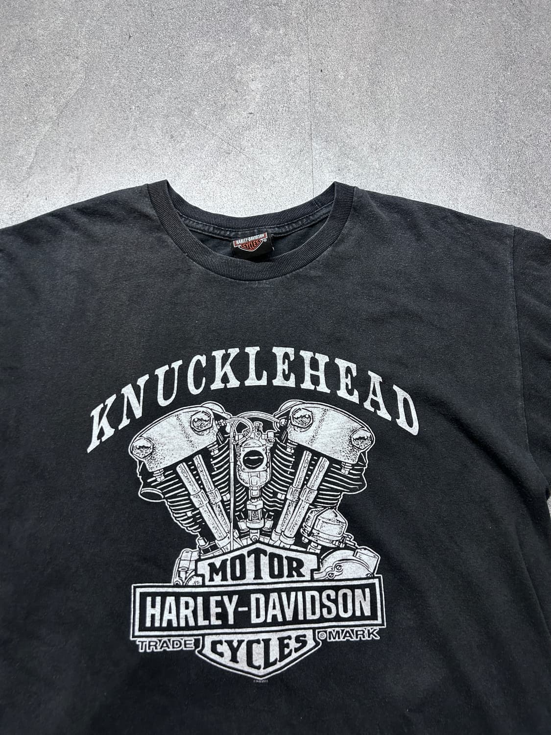 할리데이비슨 너클 헤드 그래픽 티셔츠 상품이미지5