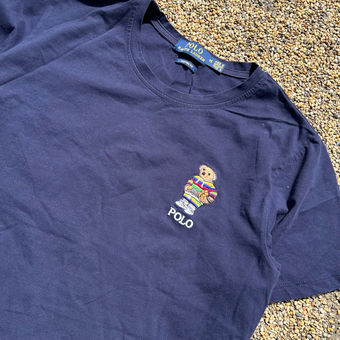 폴로(POLO RalphLauren) 베어 네이비 반팔티 상품이미지2