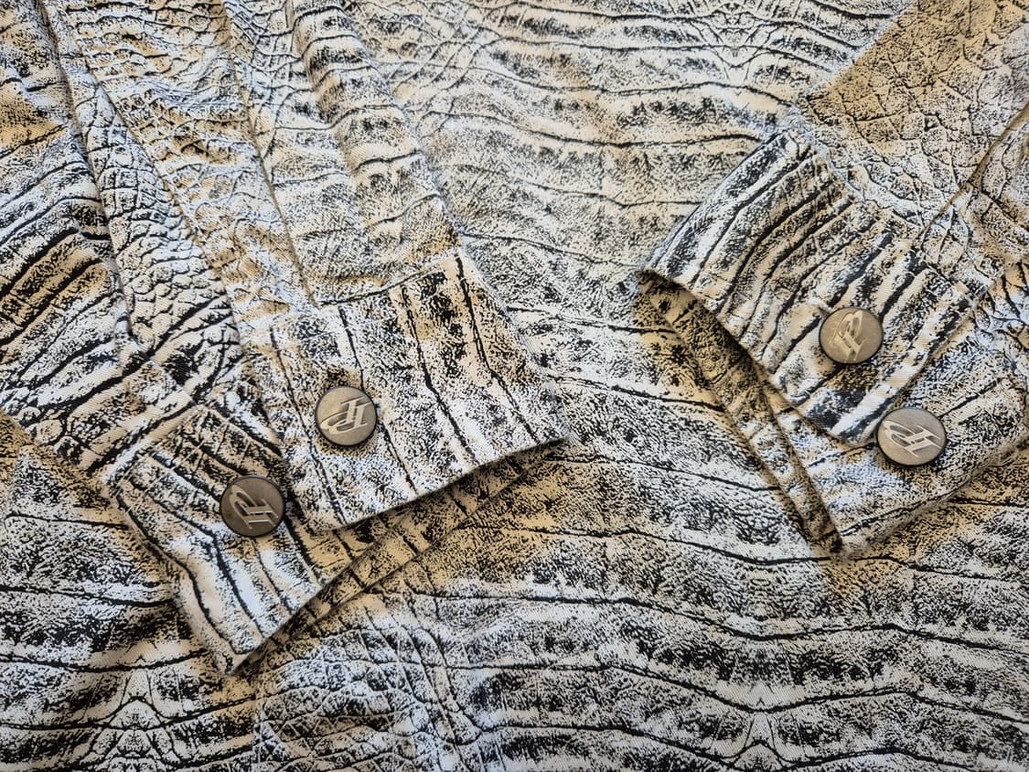 90s pellepelle python shirt 상품이미지5