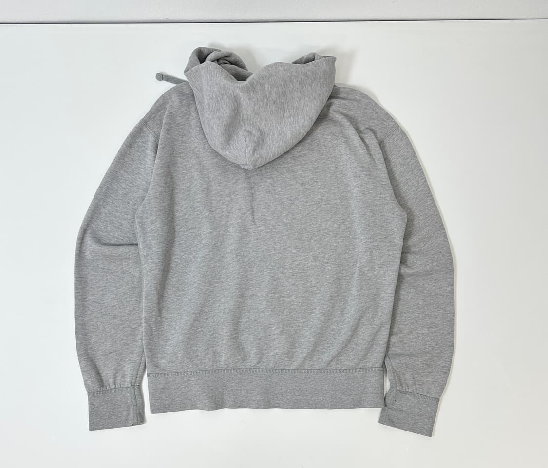 폴로 그레이 후드 오버핏  상품이미지3