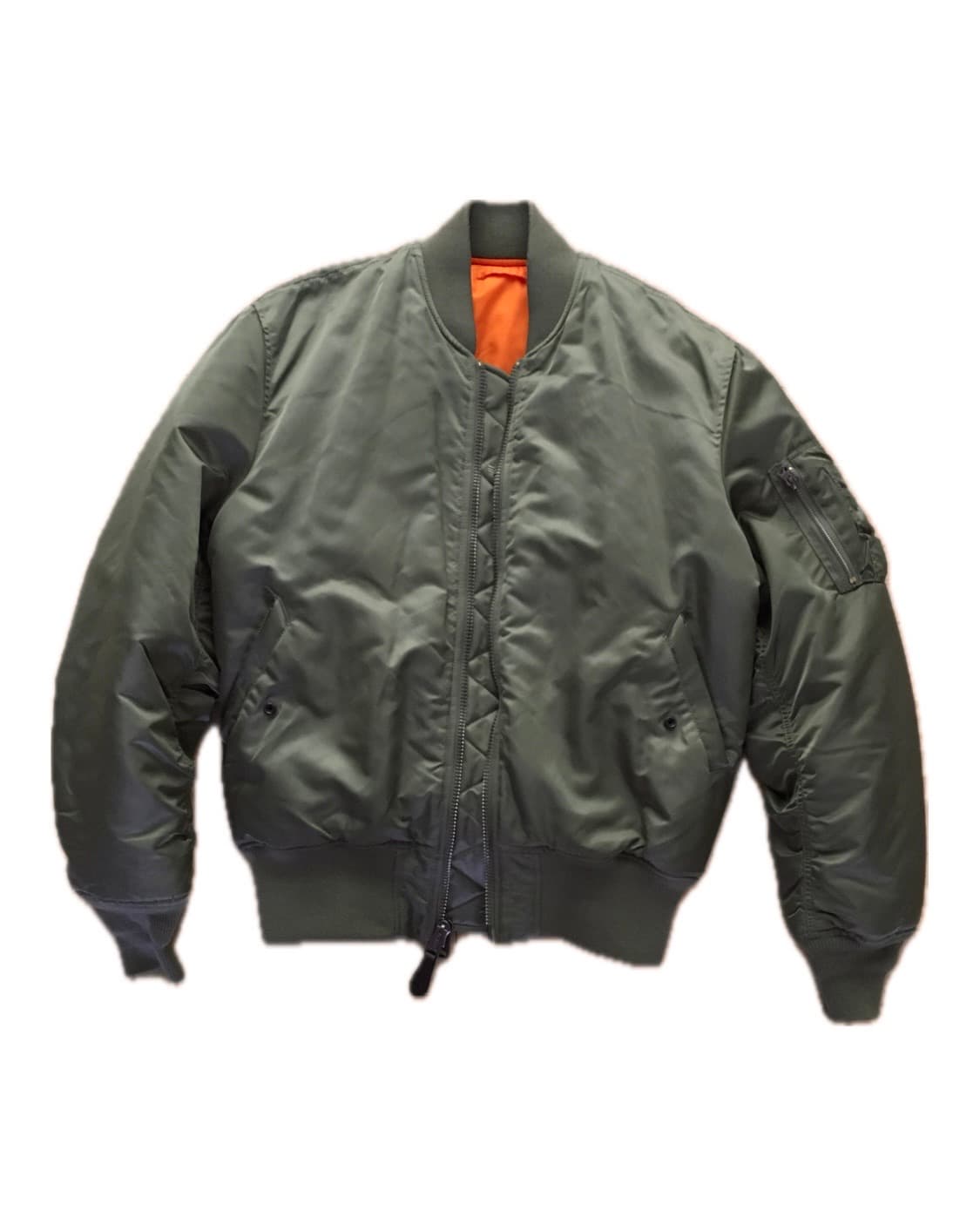 알파인더스트리 MA—1 / 세이지 그린 / M-L 상품이미지1