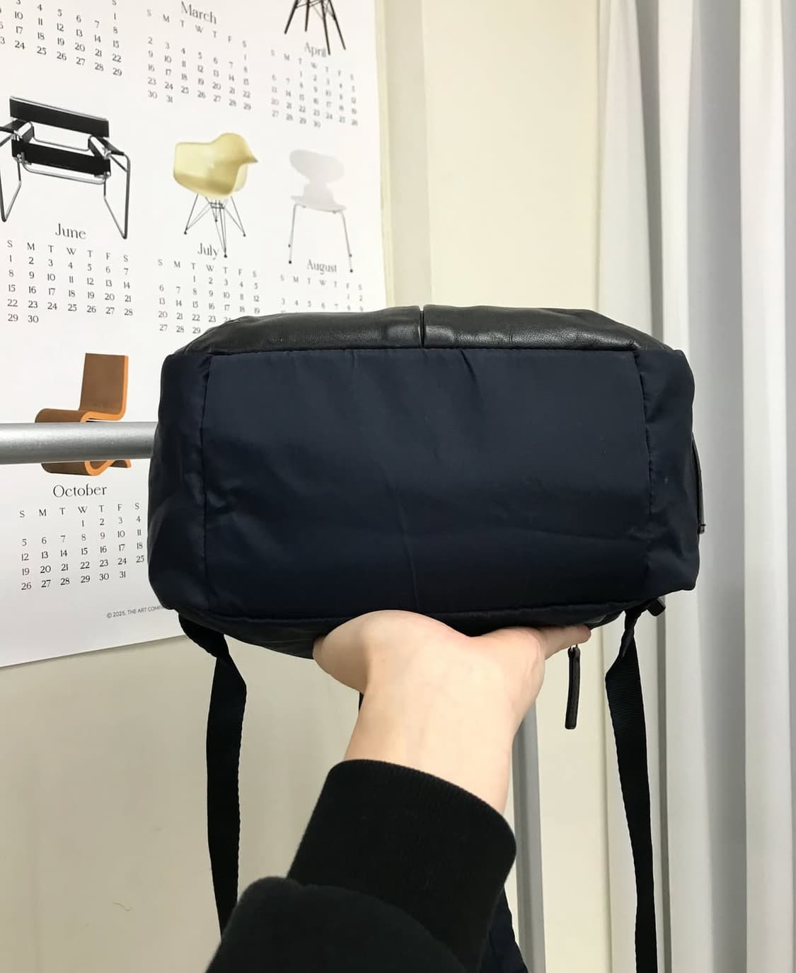 요지야마모토 가죽 로고 백팩 상품이미지5