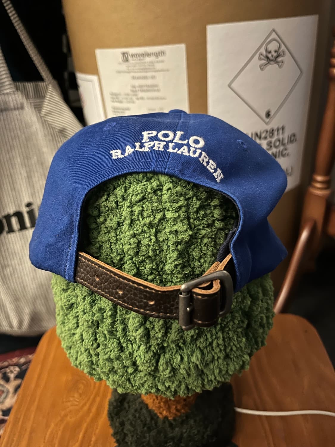 폴로 베어 볼캡 블루 상품이미지3