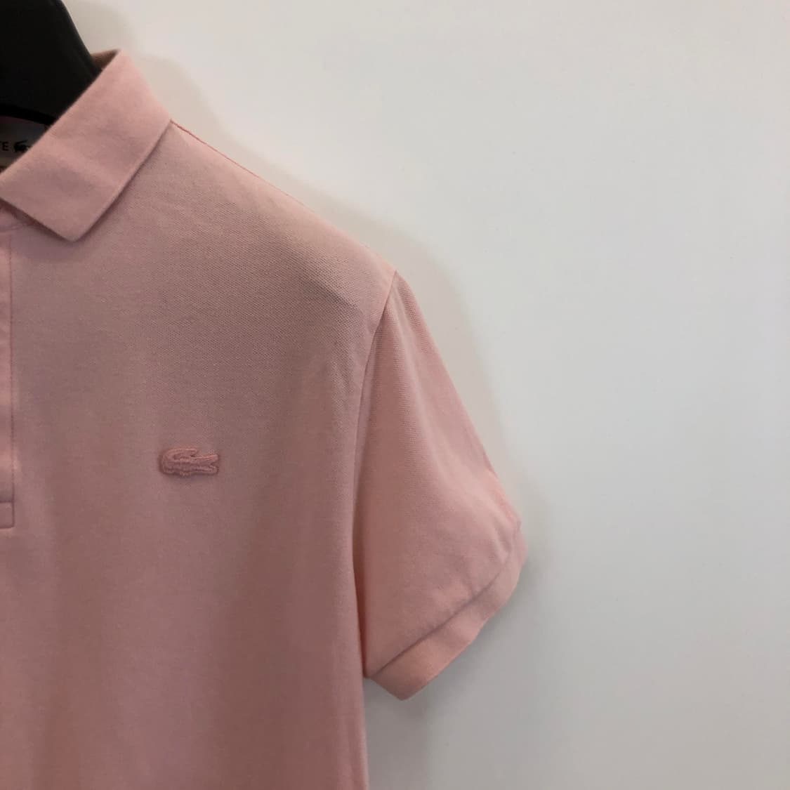 라코스테 패치로고 피케 폴로카라티 100 라이트핑크 상품이미지2