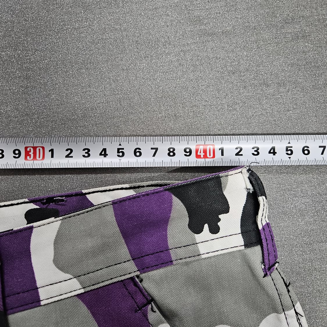 로스코 퍼플 카모 카고 조거팬츠 M 상품이미지5