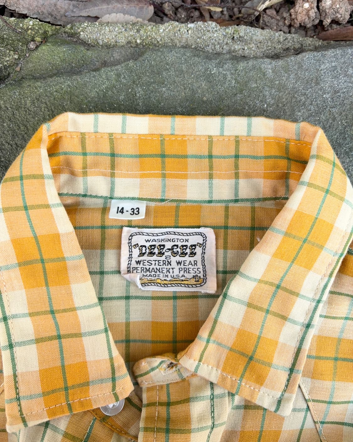 60~70s USA 디씨 Dee Cee 웨스턴 셔츠 상품이미지7