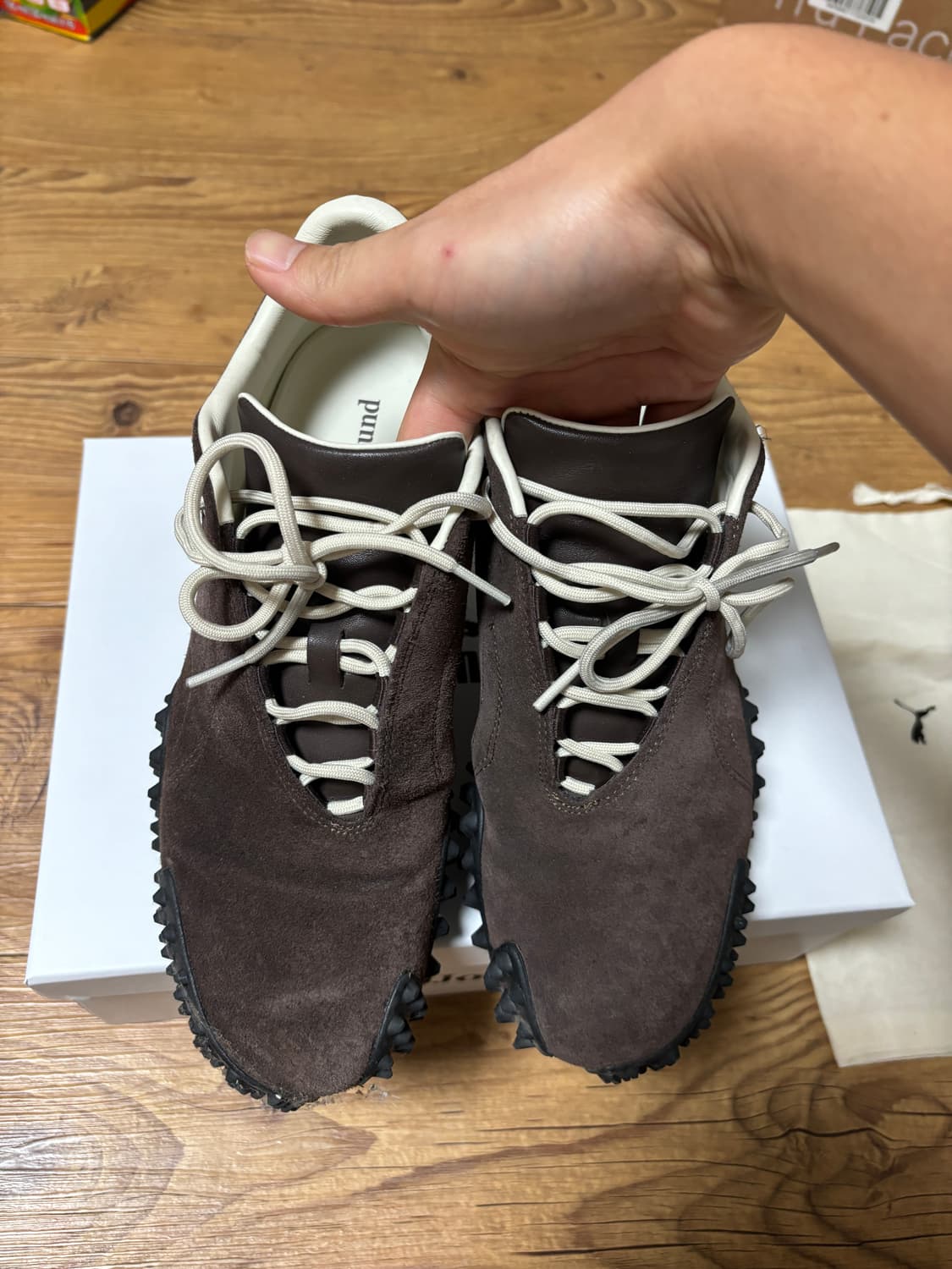 자운드x푸마 모스트로 브라운 275 상품이미지4