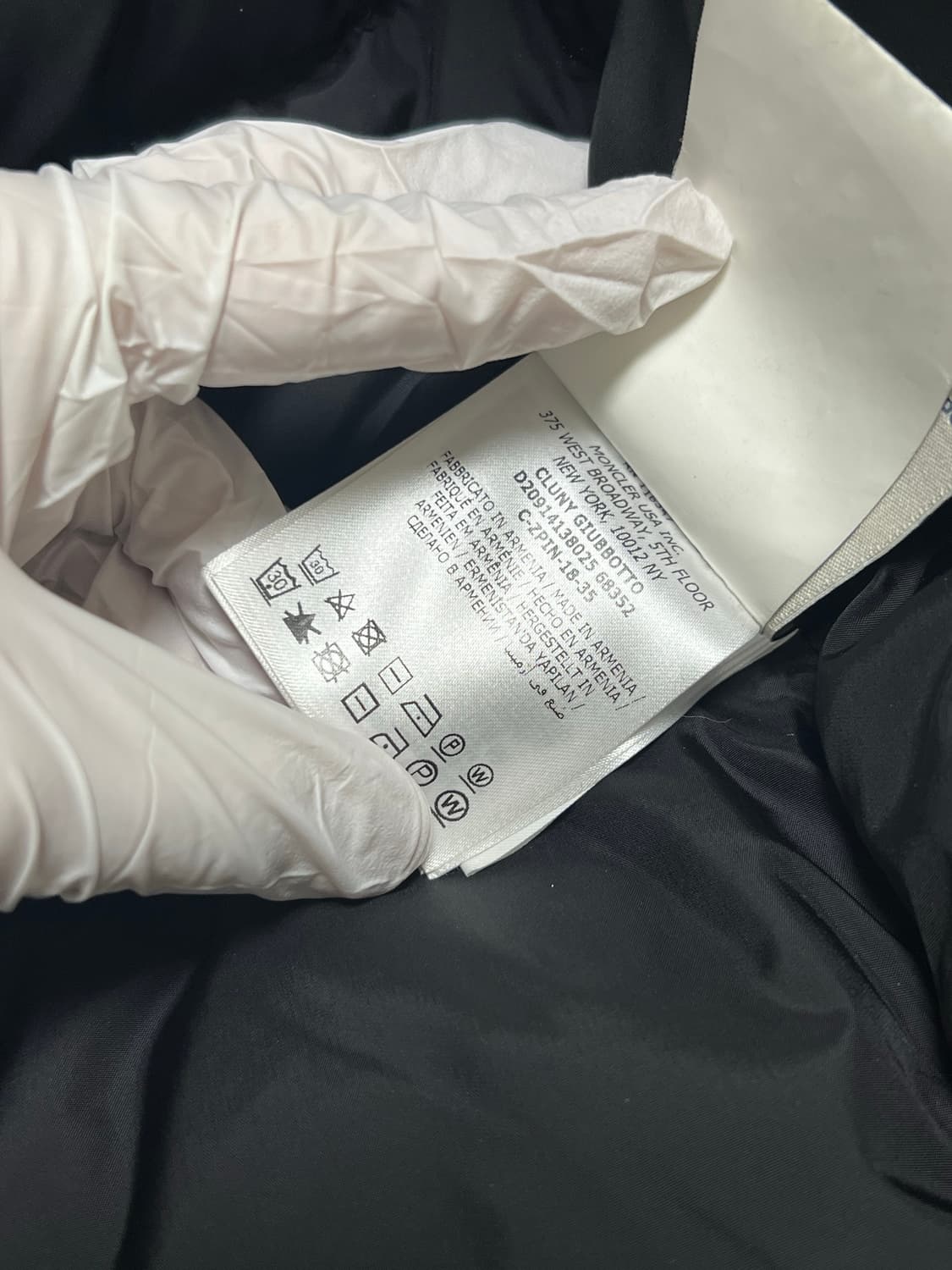 [정품] 몽클레어 클루니 블랙 4 상품이미지7