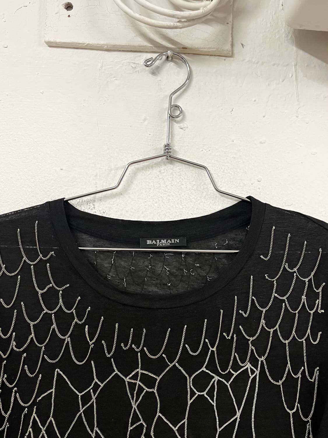 발망 2009SS 데카르넹 체인 반팔 티셔츠 상품이미지3