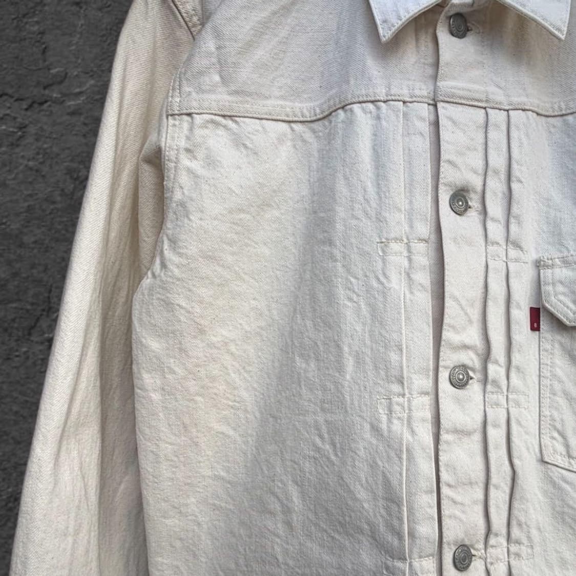 (42) 풀카운트 2107ec 에크루 데님자켓 상품이미지5