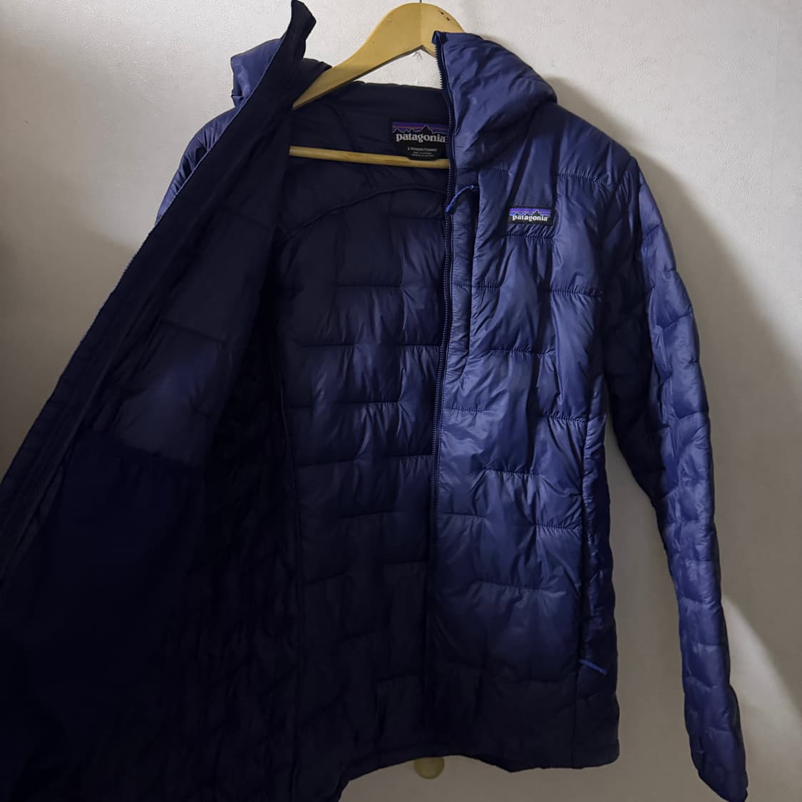 파타고니아 여성 마이크로 퍼프 후디 다운 L (여성 77정도) 상품이미지5