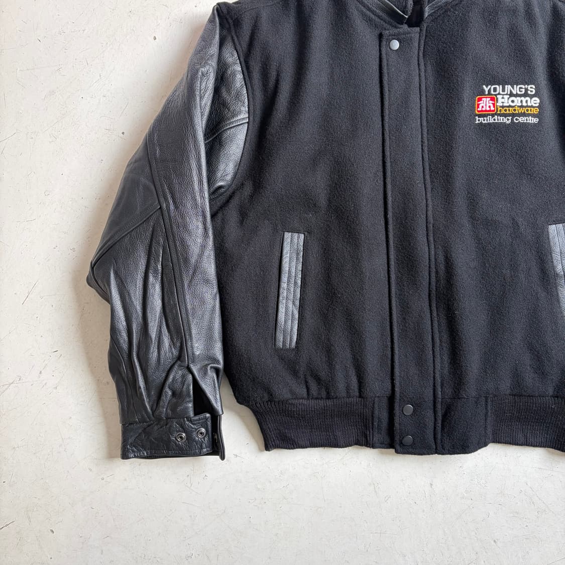 00s CANADA 빈티지 울 바시티 자켓 XL 상품이미지3