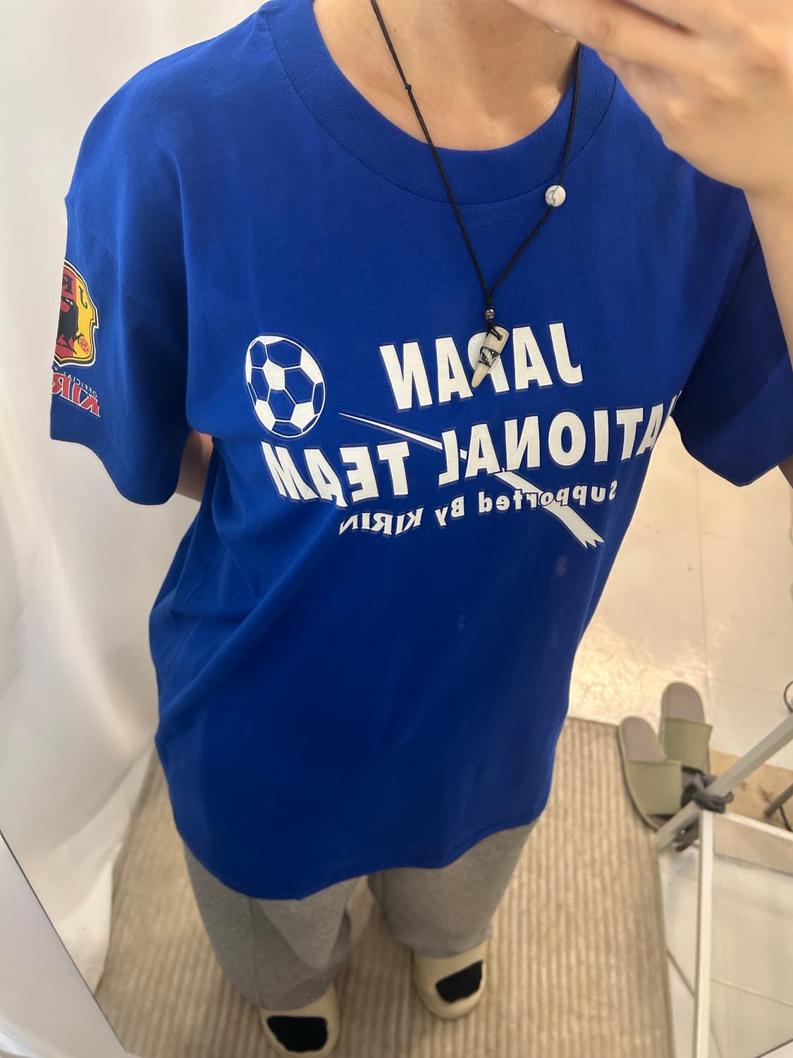 키린 일본 국가대표 축구 티셔츠 상품이미지4