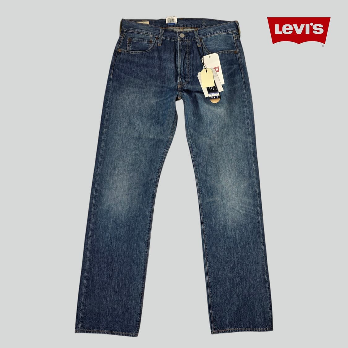 [W32L32]리바이스 프리미엄 501 COOL 원단 데님팬츠(새상품) 상품이미지1