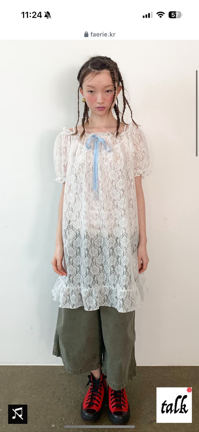 샵페어리 rosie lace dress (white) 상품이미지1