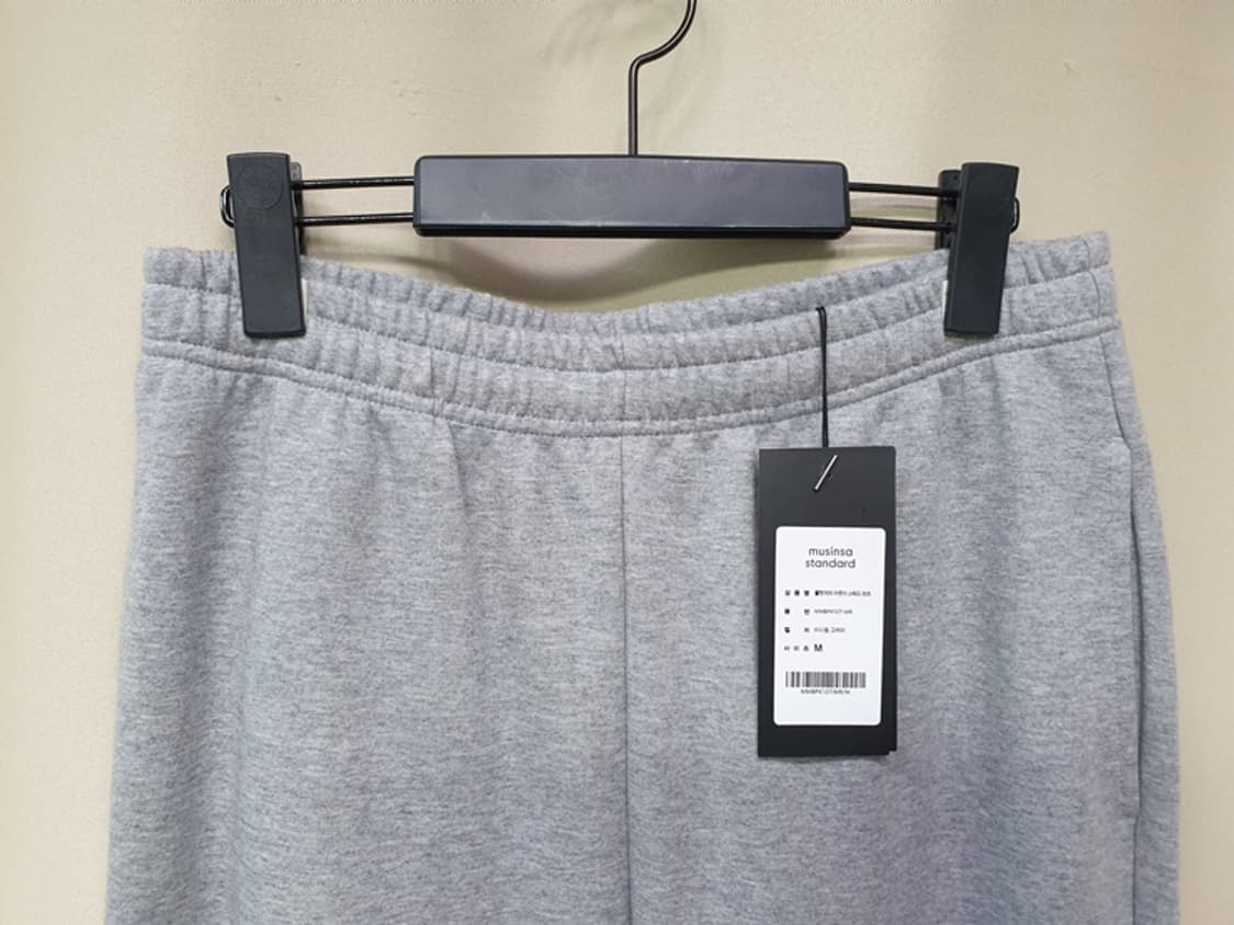 [새상품] 무탠다드 라운지 스웨트 팬츠 그레이 L 상품이미지2