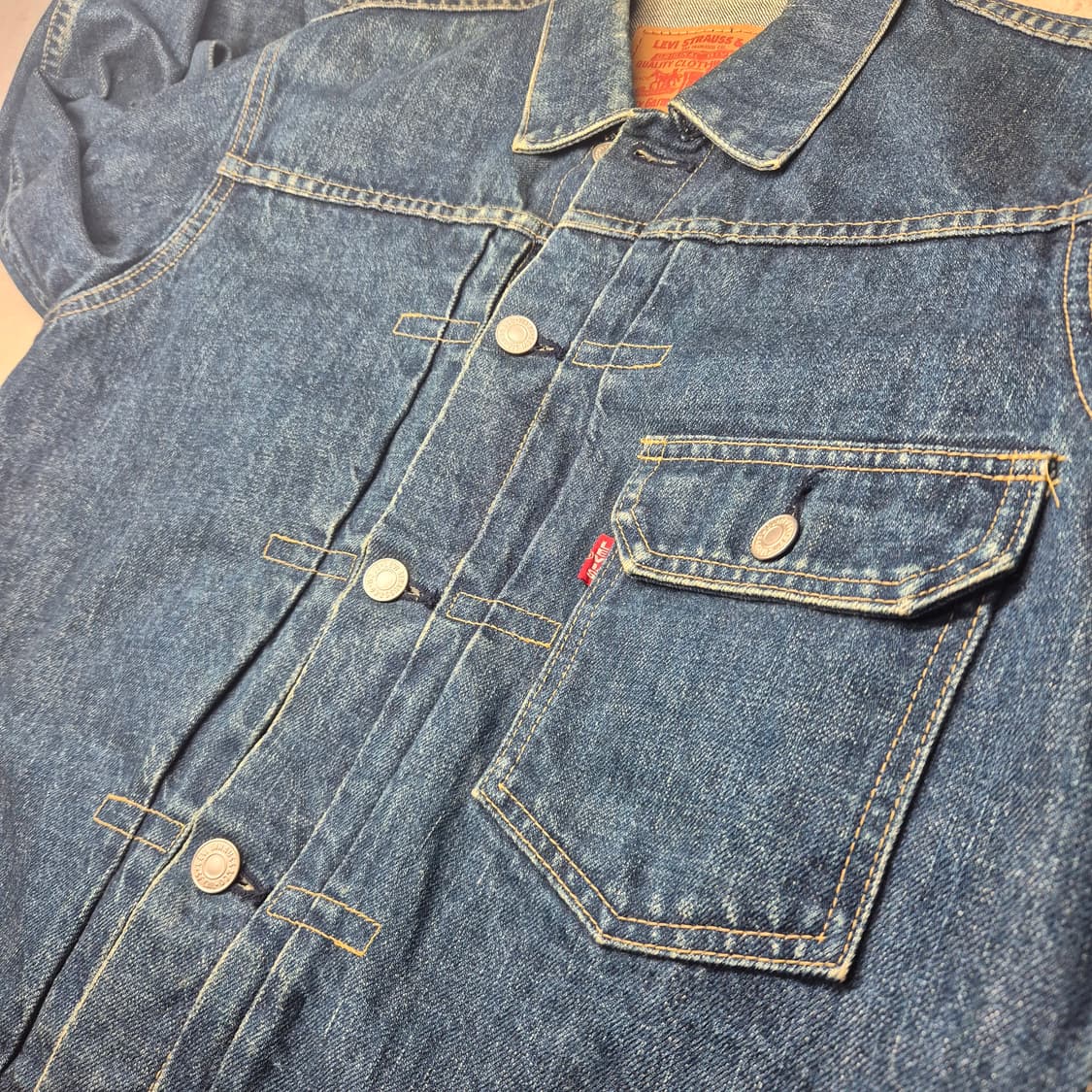 92년 일본제조 1세대 리바이스 트러커 상품이미지2