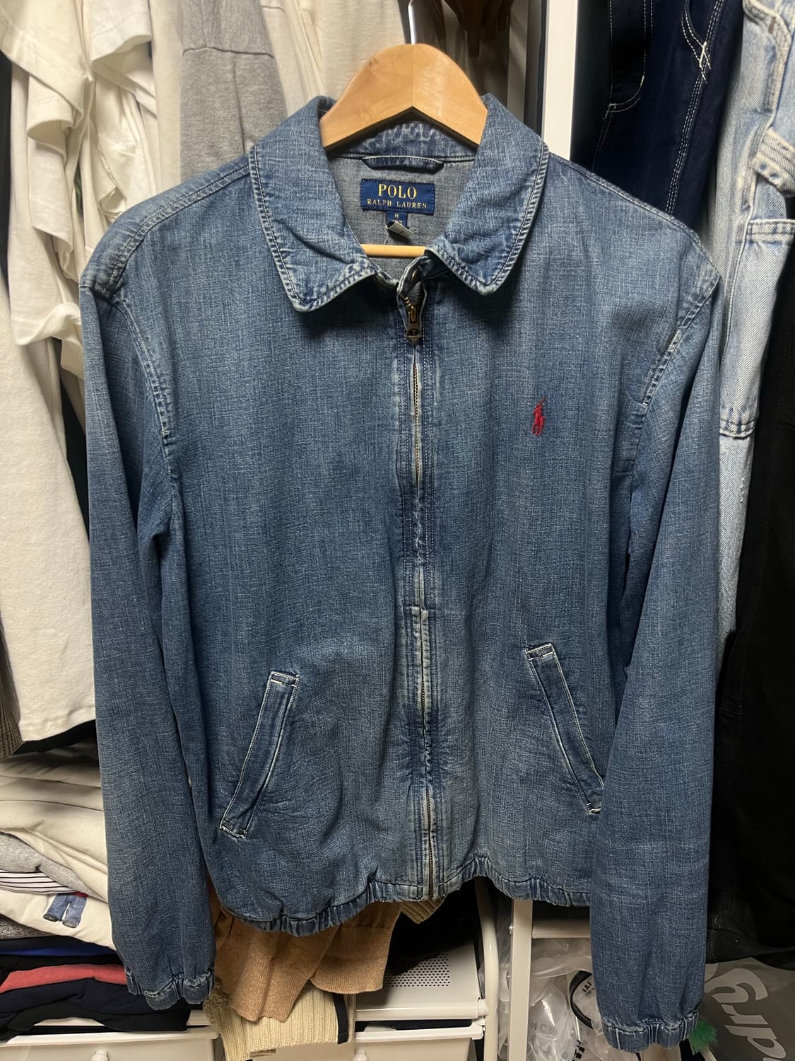 폴로 인디고 데님 자켓 상품이미지5