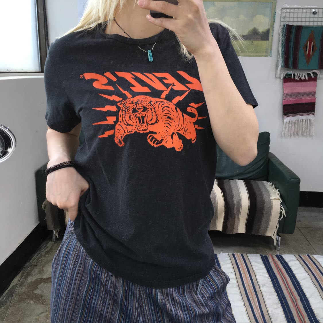 투티/0207 리바이스 호랑이 프린팅 샌프란시스코 반팔티  상품이미지2