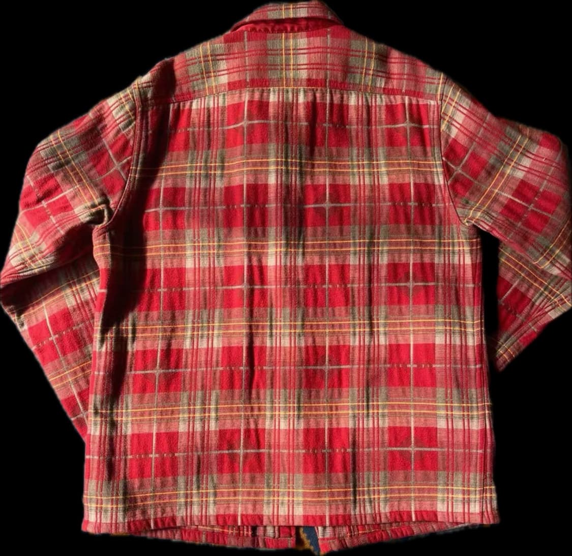 RRL(더블알엘) 퀼트 플란넬 셔츠 재킷 m 상품이미지2