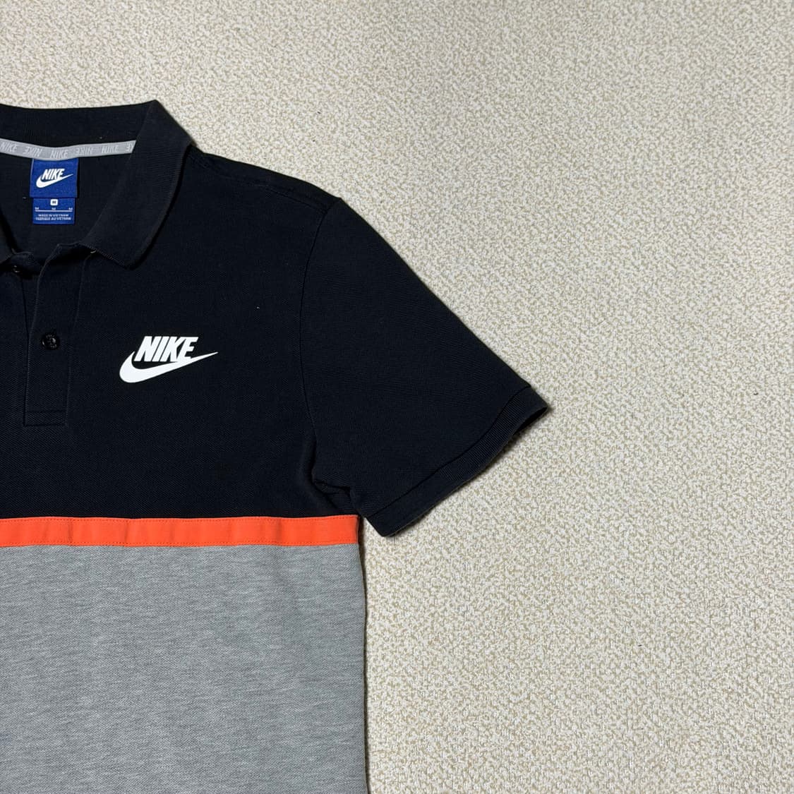 나이키 M 배색 반팔티 상품이미지4