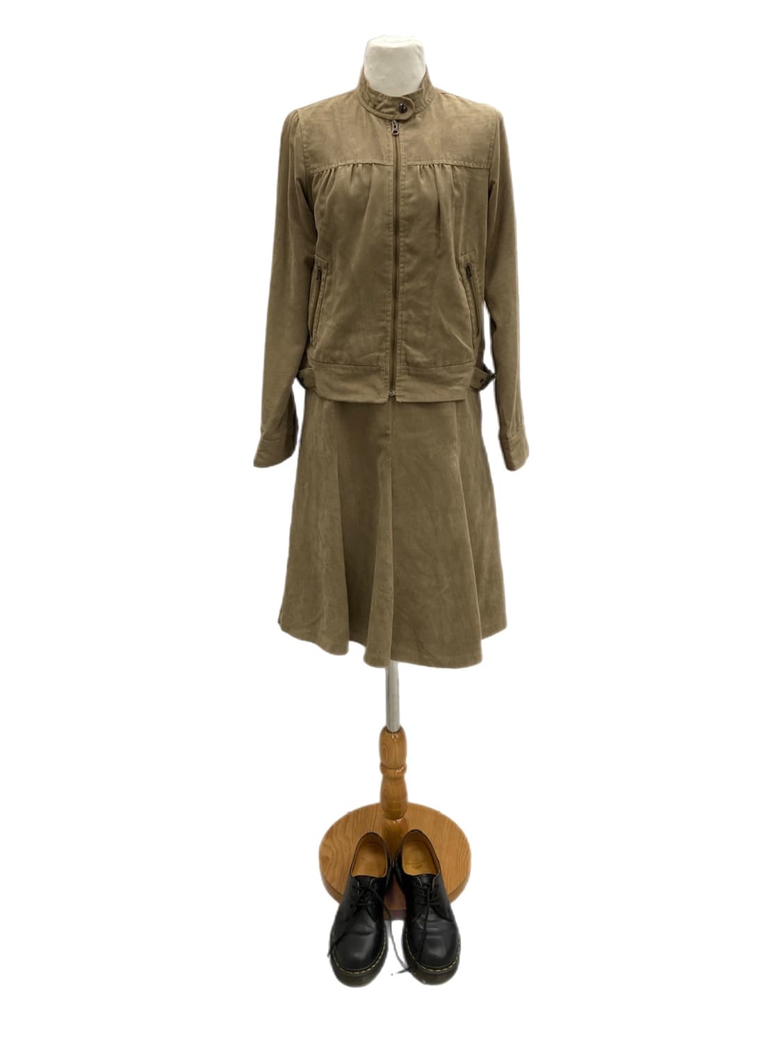 Comme ca ism suede set up 상품이미지3