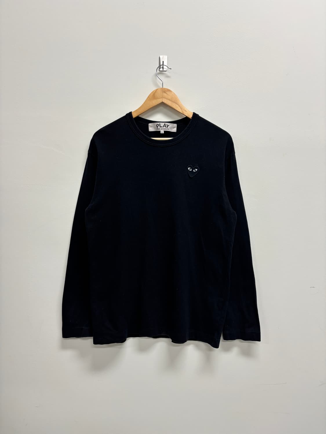 꼼데가르송 블랙와펜 롱슬리브 블랙 XL [50703] 상품이미지1