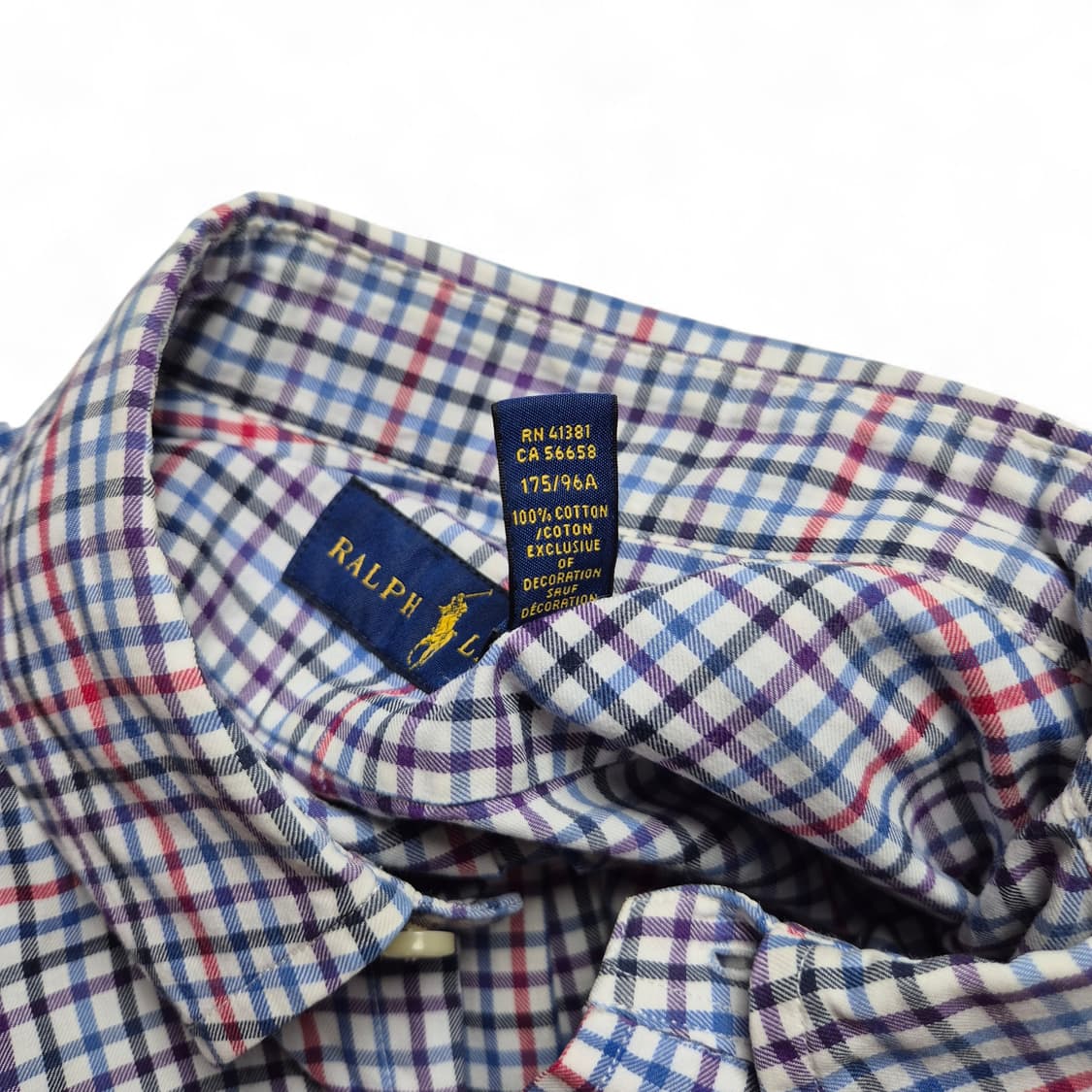 [M] 폴로 랄프로렌 체크셔츠 상품이미지7