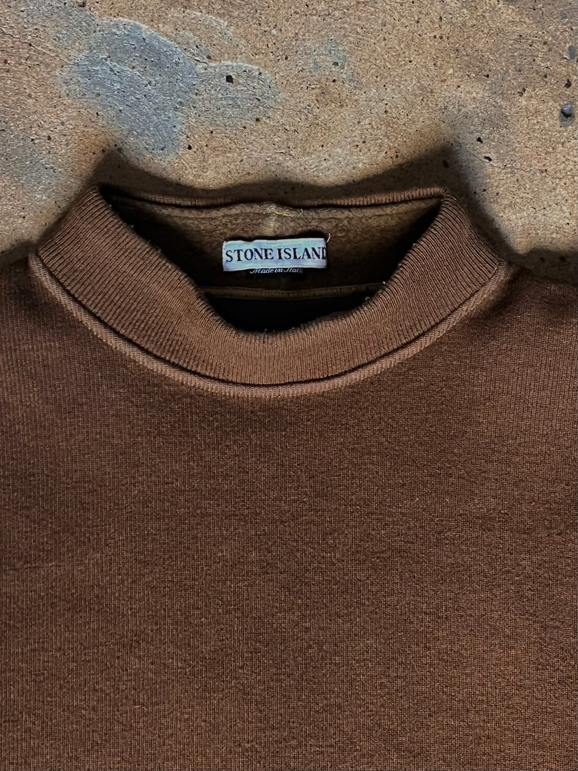98AW 스톤아일랜드 아카이브 립 모크넥 니트 점퍼 상품이미지3